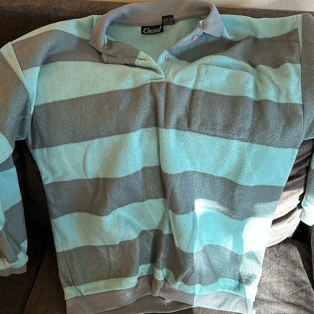 Vintage 80’s Cheval Sweater with pocket.